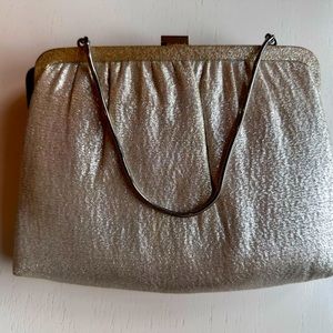 Andre Silver Evening Bag